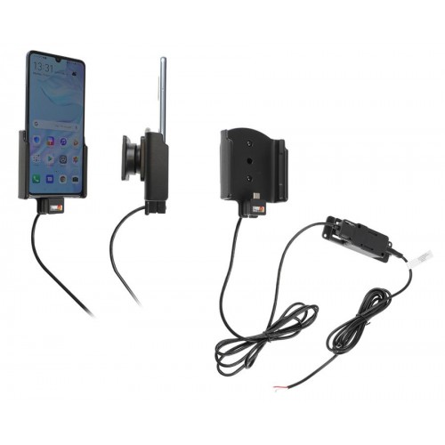 Fixed Installation Brodit Phone Cradle - Huawei P30 - Hard Wire Kit