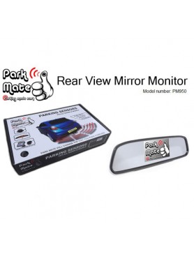 Mirror Mount Display - 4.3" - Clip on