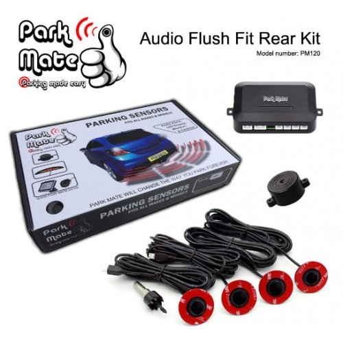 Flush Parking Sensor Kit - Rear - Audio Alert Buzzer