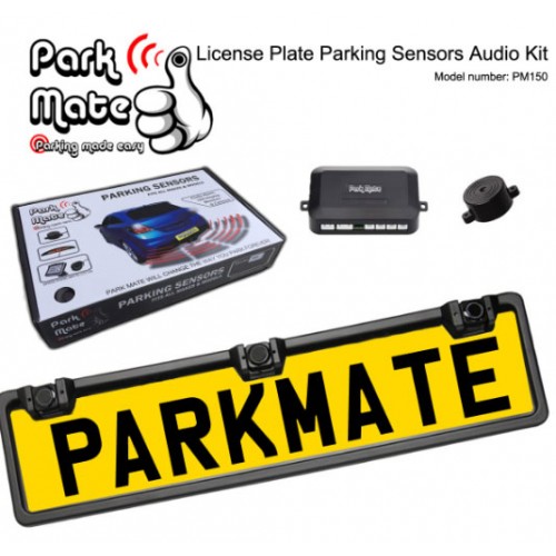 PM150 Number Plate Holder + Reverse Sensors 